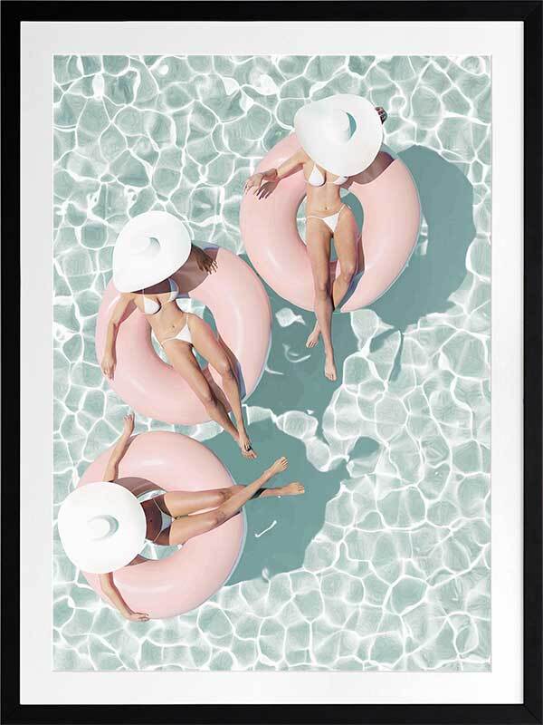 Girls Trip Framed Art Print