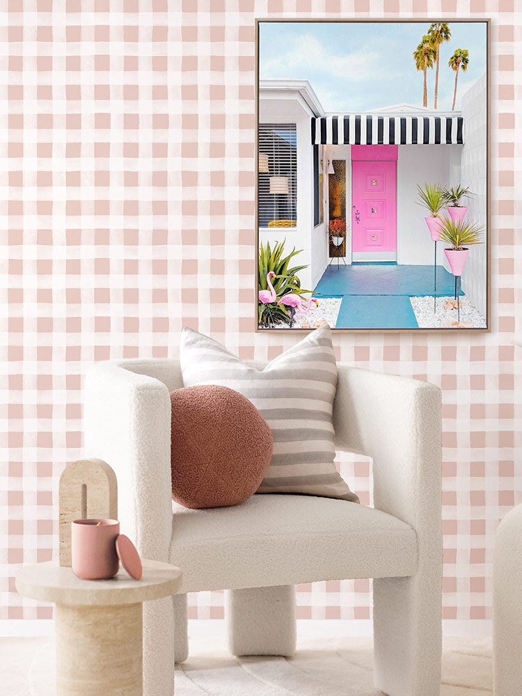 Palm Springs Pop Canvas Art Print | Lifestyle