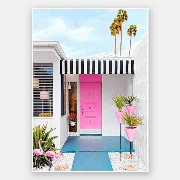 Palm Springs Pop Unframed Art Print