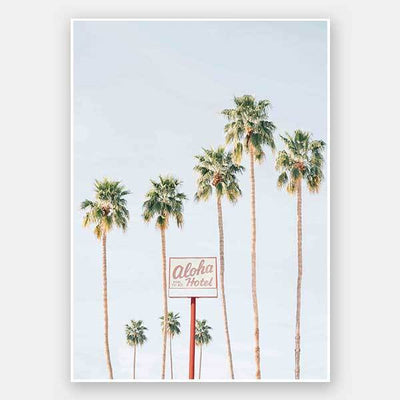 Aloha Unframed Art Print
