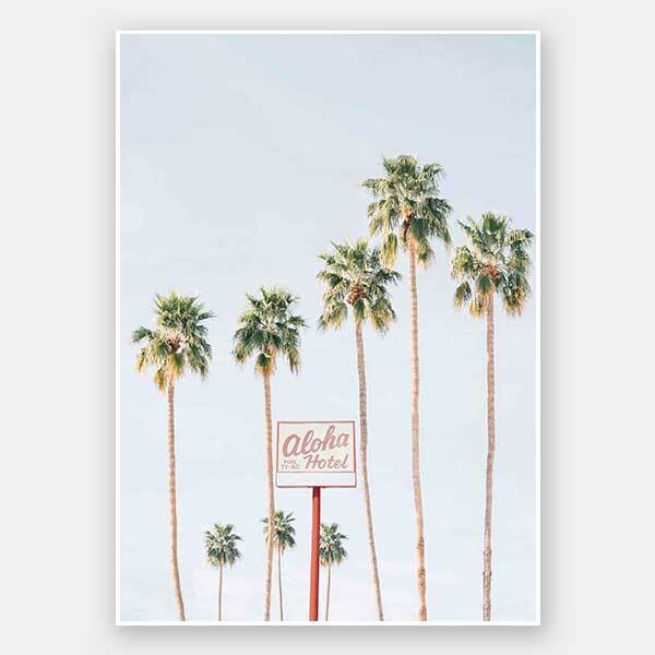 Aloha Unframed Art Print