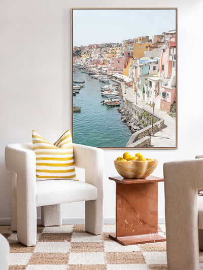 Coastal Pastels Canvas Art Print | Lifestyle