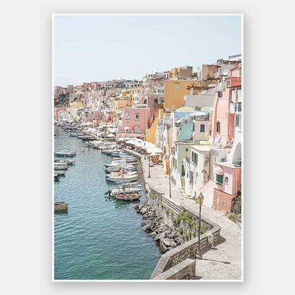 Coastal Pastels Unframed Art Print