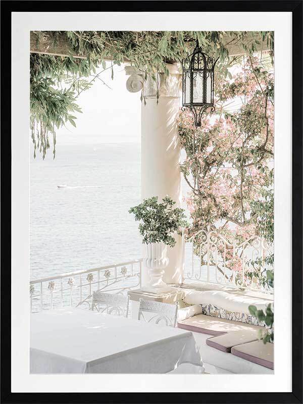 Romantic Italian Getaway Framed Art Print