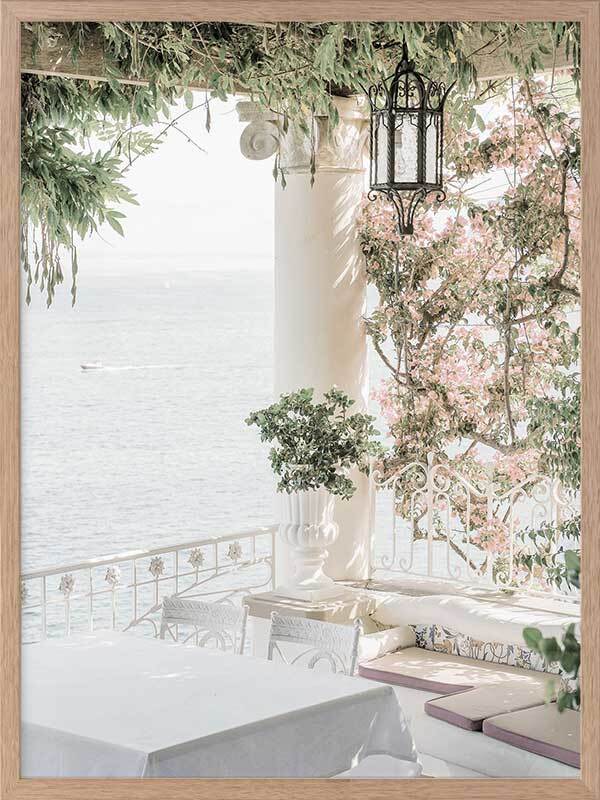 Romantic Italian Getaway Framed Art Print