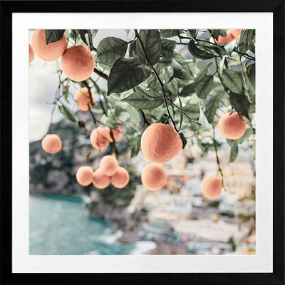 Peachy Dreams Framed Art Print