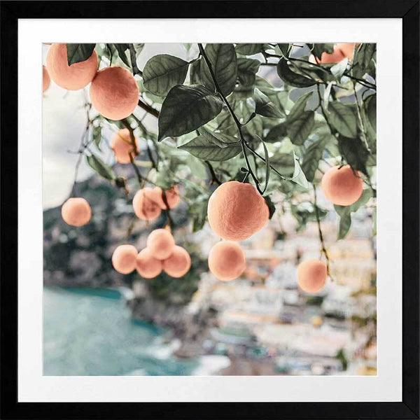 Peachy Dreams Framed Art Print