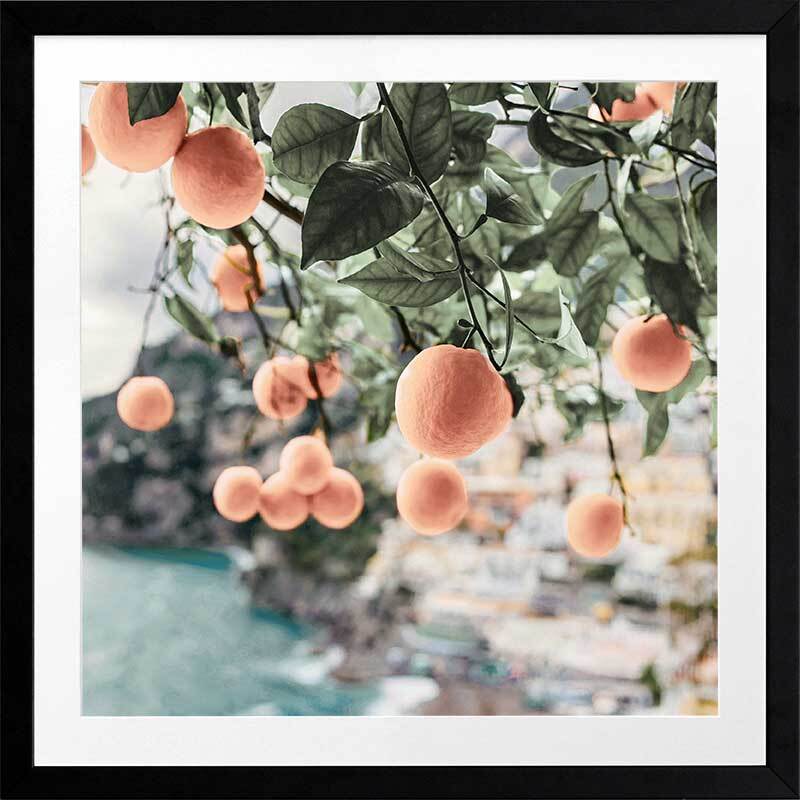 Peachy Dreams Framed Art Print
