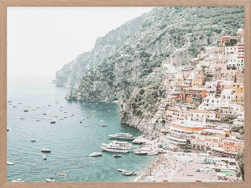 A European Holiday Framed Art Print