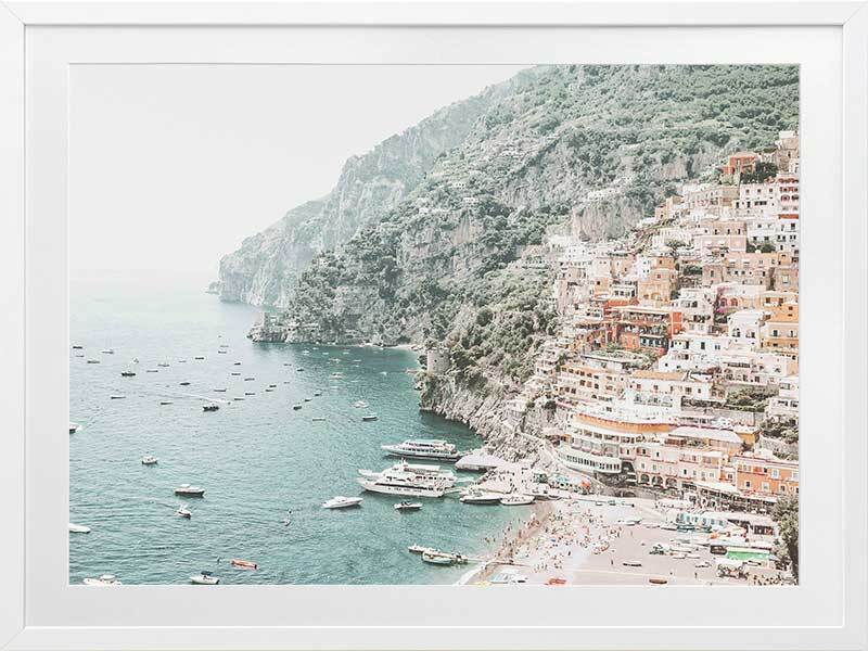 A European Holiday Framed Art Print