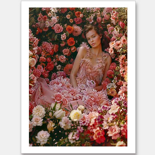 Floral Euphoria Unframed Art Print