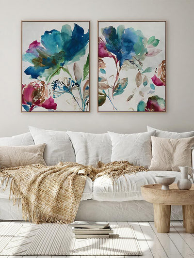 Blossoming I Canvas Art Print | Lifestyle