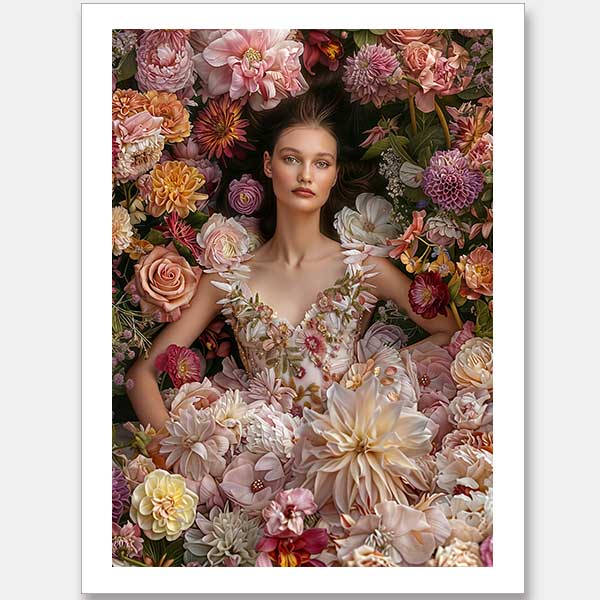 Floral Dreams Unframed Art Print