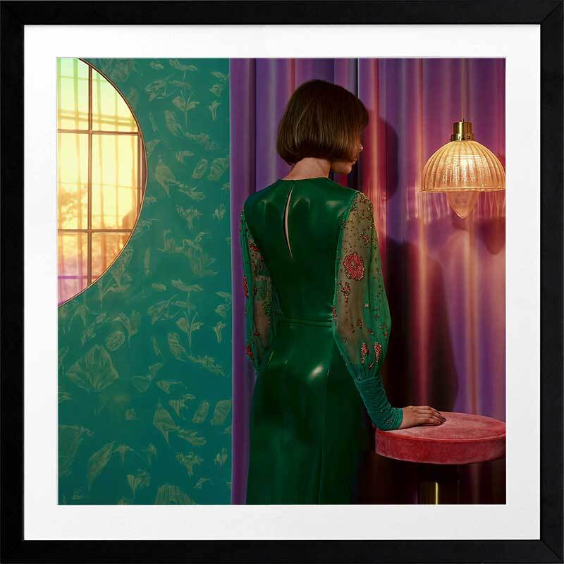 Velvet Evenings Framed Art Print