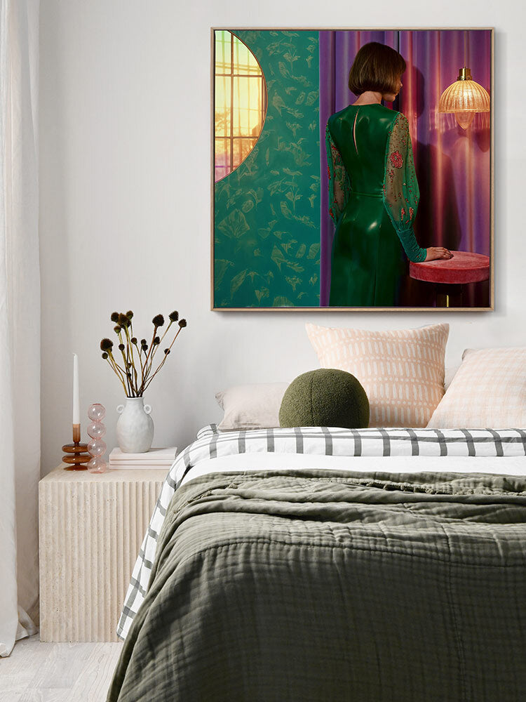 Velvet Evenings Canvas Art Print | Lifestyle