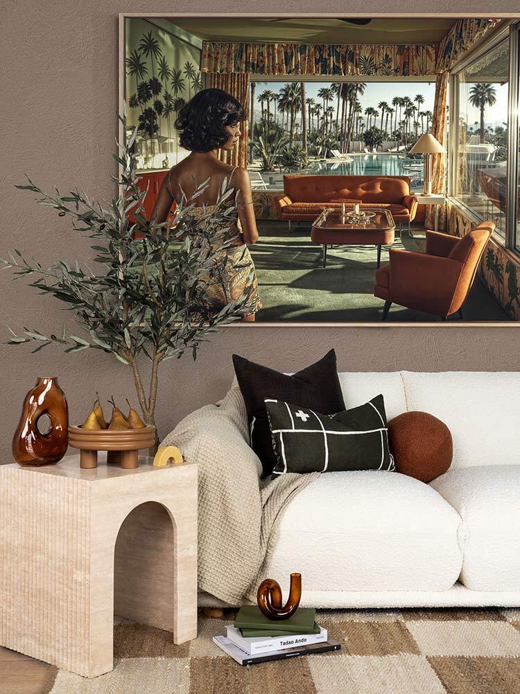 Gilded Memories Canvas Art Print | Lifestyle