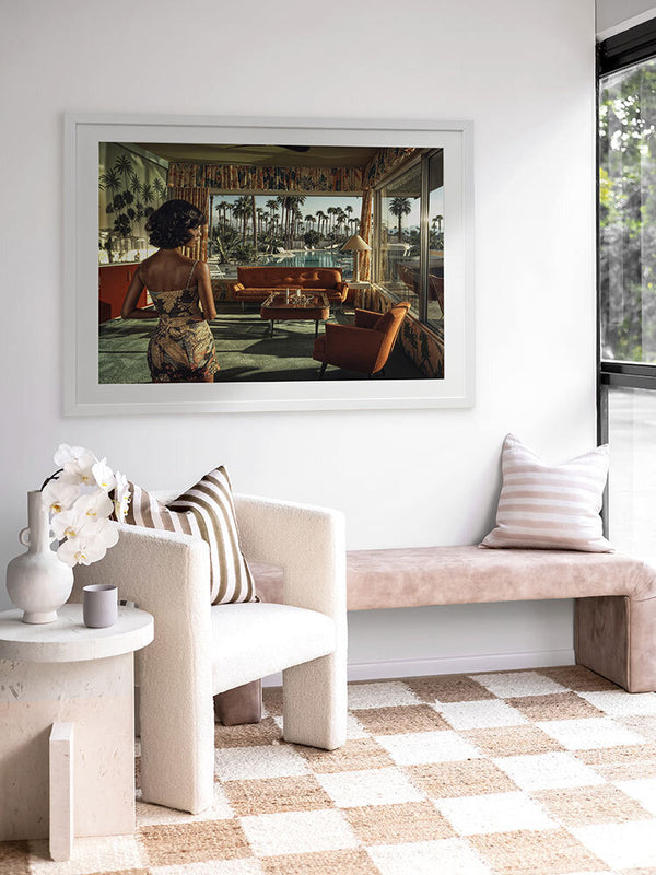 Gilded Memories Framed Art Print | Lifestyle