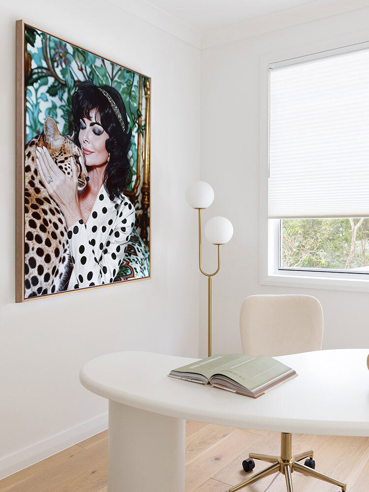 Woman's Best Friend Canvas Art Print | Lifestyle