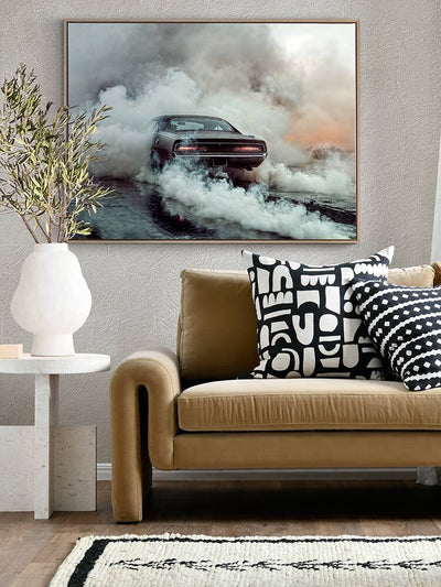 Vintage Turbo Canvas Art Print | Lifestyle