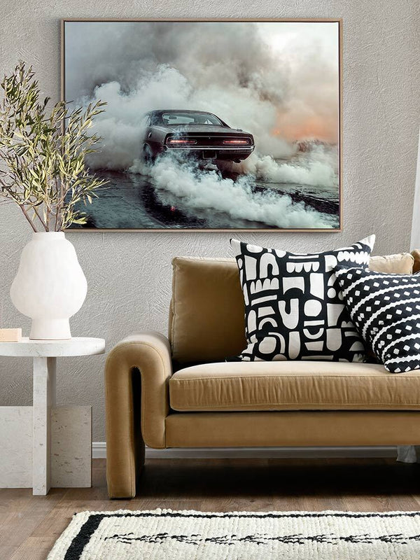Vintage Turbo Canvas Art Print | Lifestyle