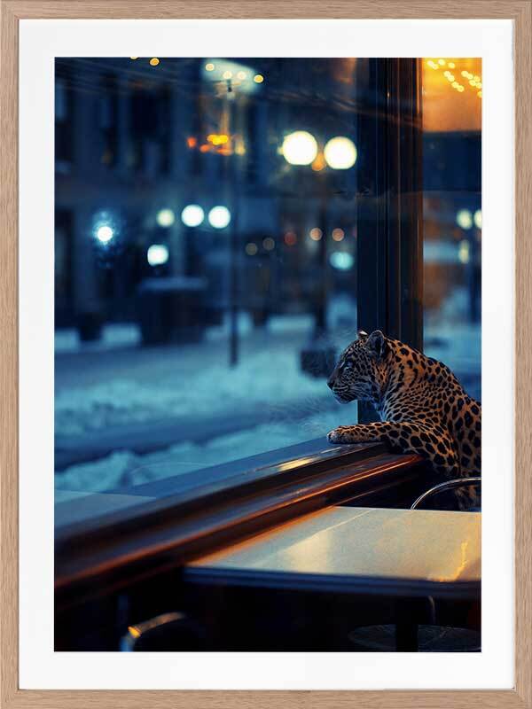 Blue Hour Framed Art Print