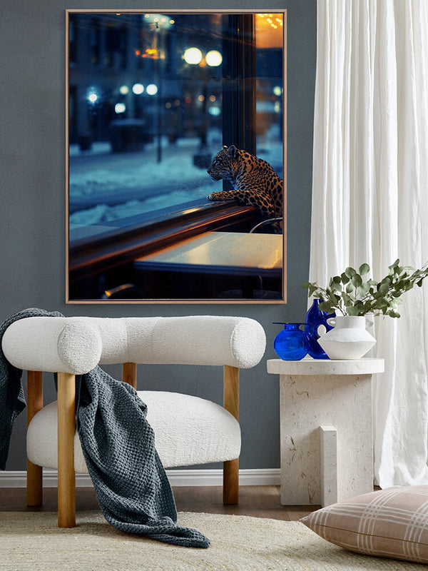 Blue Hour Canvas Art Print | Lifestyle