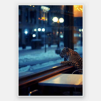 Blue Hour Unframed Art Print