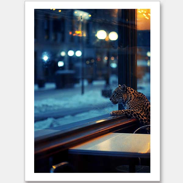 Blue Hour Unframed Art Print