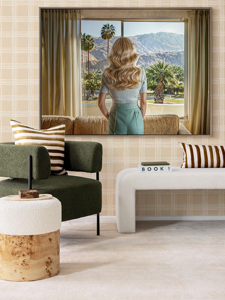 Blonde Ambition Canvas Art Print | Lifestyle