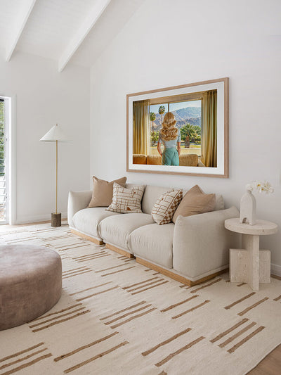 Blonde Ambition Framed Art Print | Lifestyle