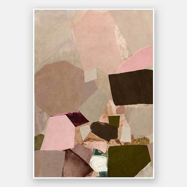 Deconstructed Desert I Unframed Art Print