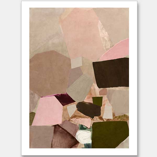 Deconstructed Desert I Unframed Art Print