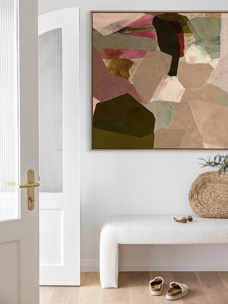 Deconstructed Desert II Canvas Art Print | Lifestyle