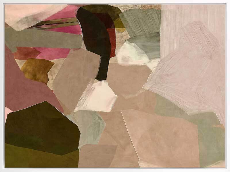 Deconstructed Desert II Canvas Art Print