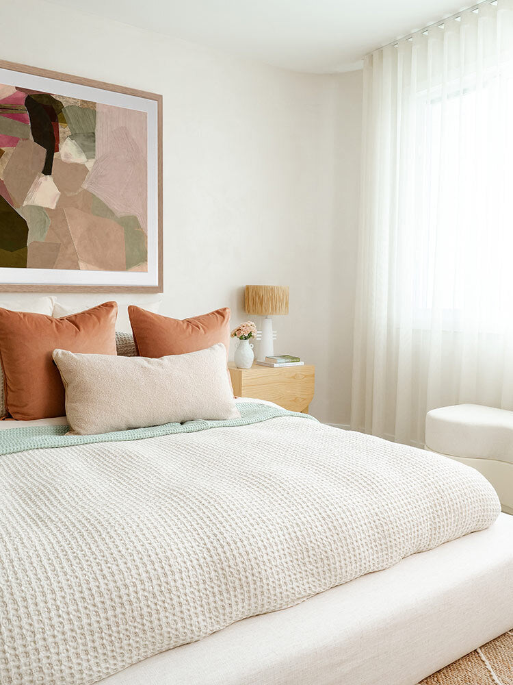 Deconstructed Desert II Framed Art Print | Lifestyle