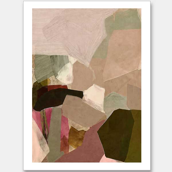 Deconstructed Desert II Unframed Art Print