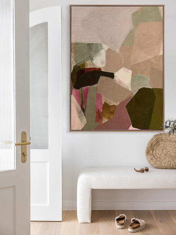 Deconstructed Desert II Canvas Art Print | Lifestyle