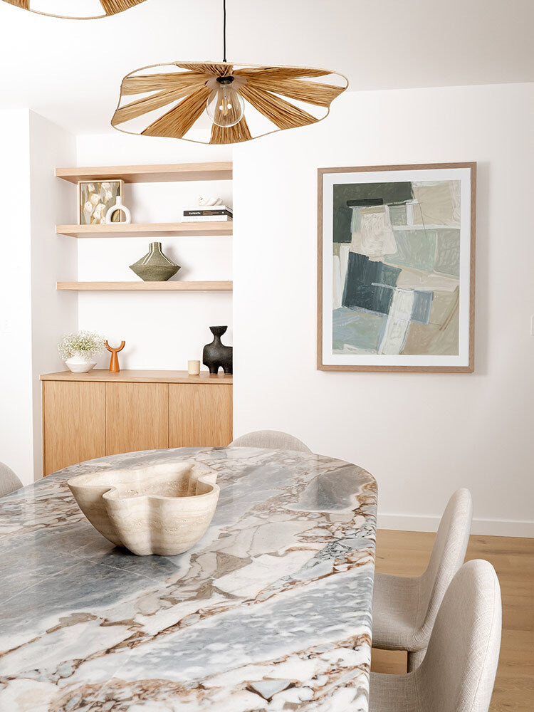 Illusory I Framed Art Print | Lifestyle