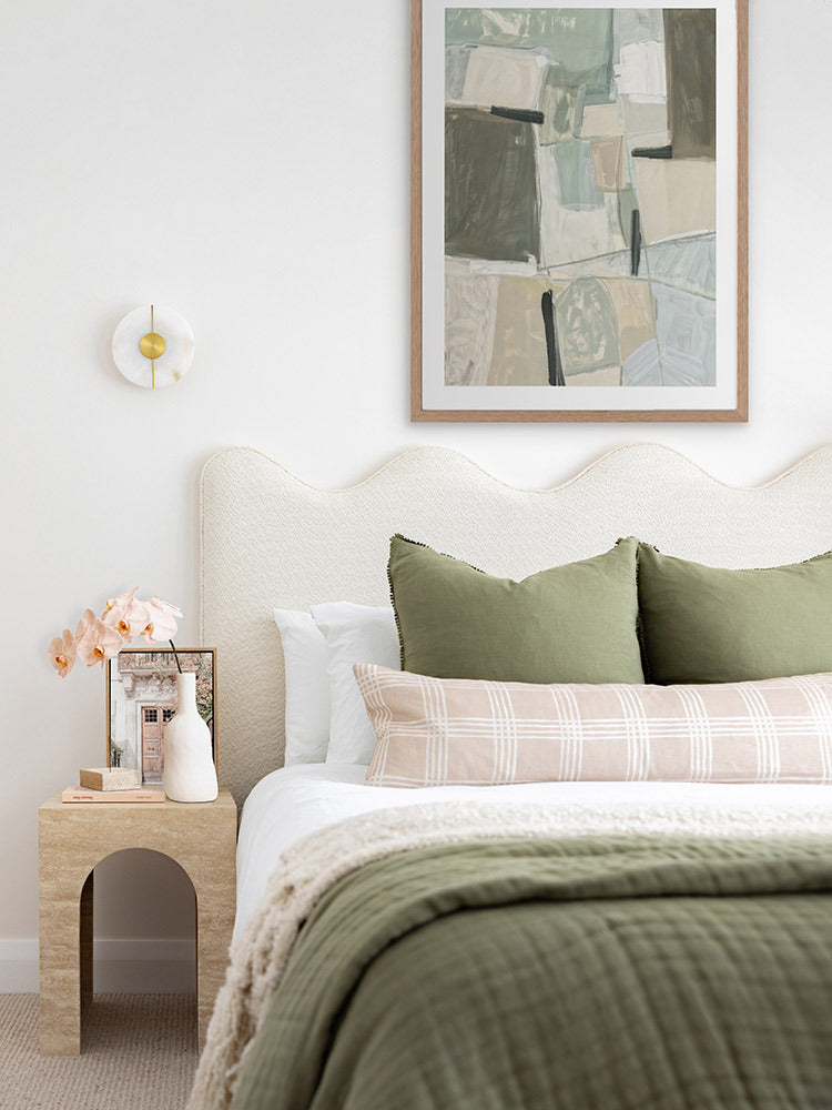 Illusory II Framed Art Print | Lifestyle