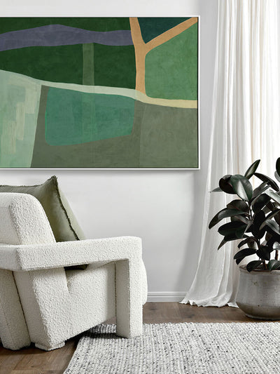 Geometry I Canvas Art Print | Lifestyle