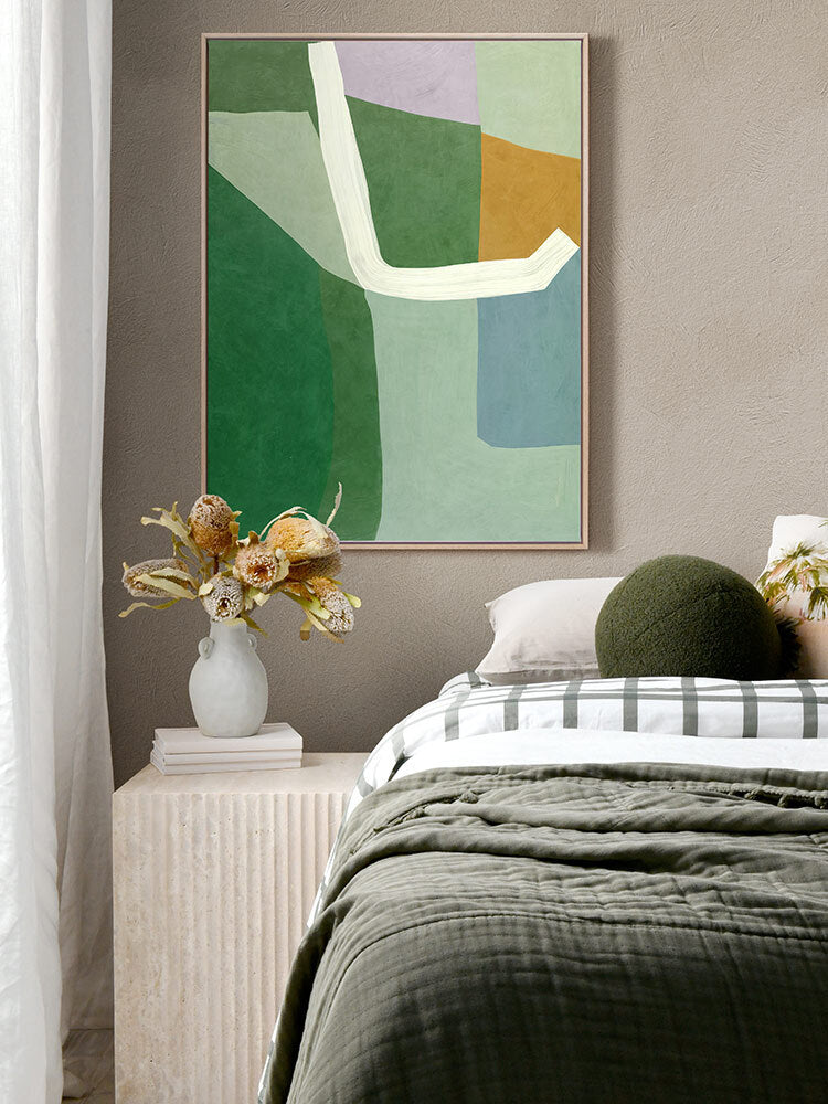 Geometry II Canvas Art Print | Lifestyle