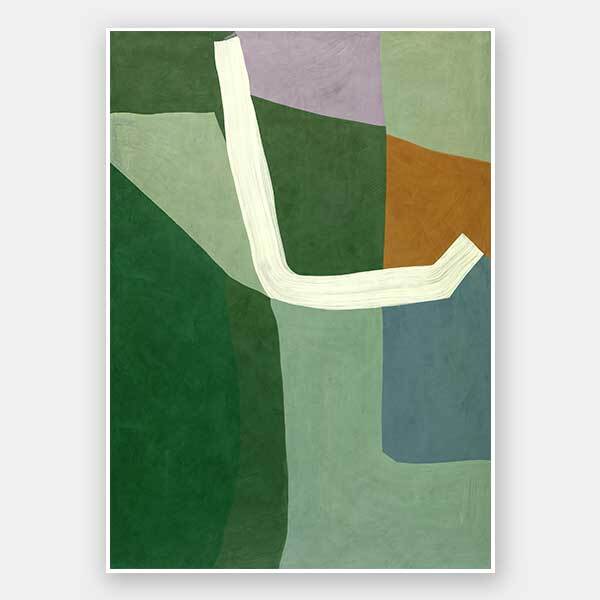 Geometry II Unframed Art Print