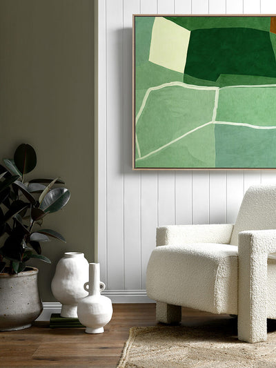 Geometry III Canvas Art Print | Lifestyle