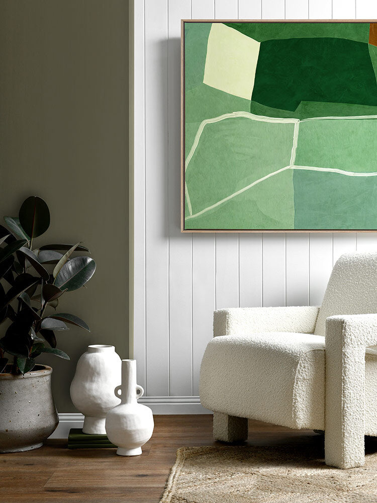 Geometry III Canvas Art Print | Lifestyle