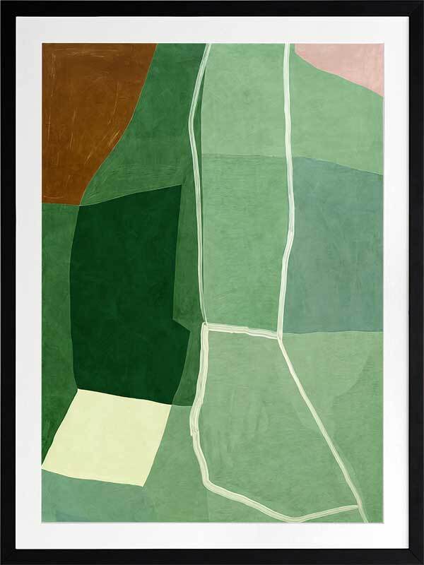 Geometry III Framed Art Print