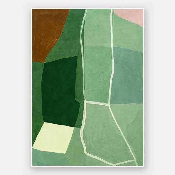 Geometry III Unframed Art Print