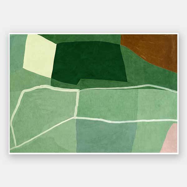 Geometry III Unframed Art Print