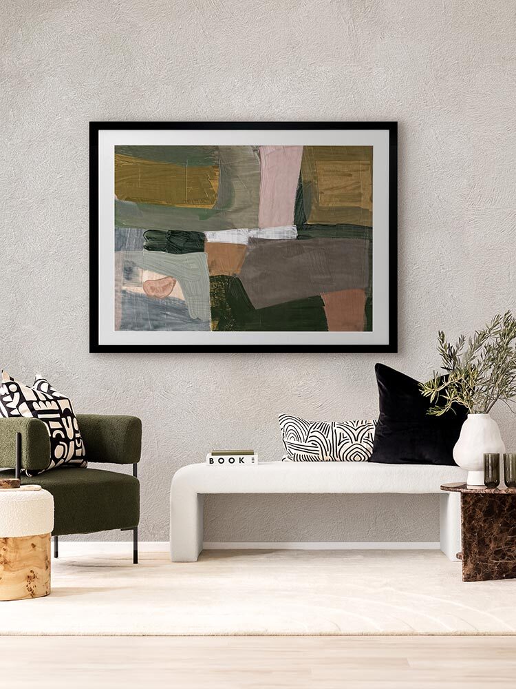 Retrograde I Framed Art Print | Lifestyle