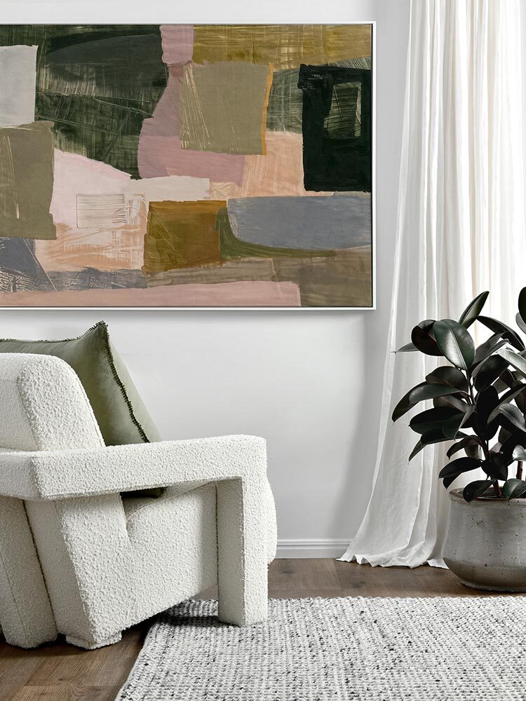 Retrograde II Canvas Art Print | Lifestyle