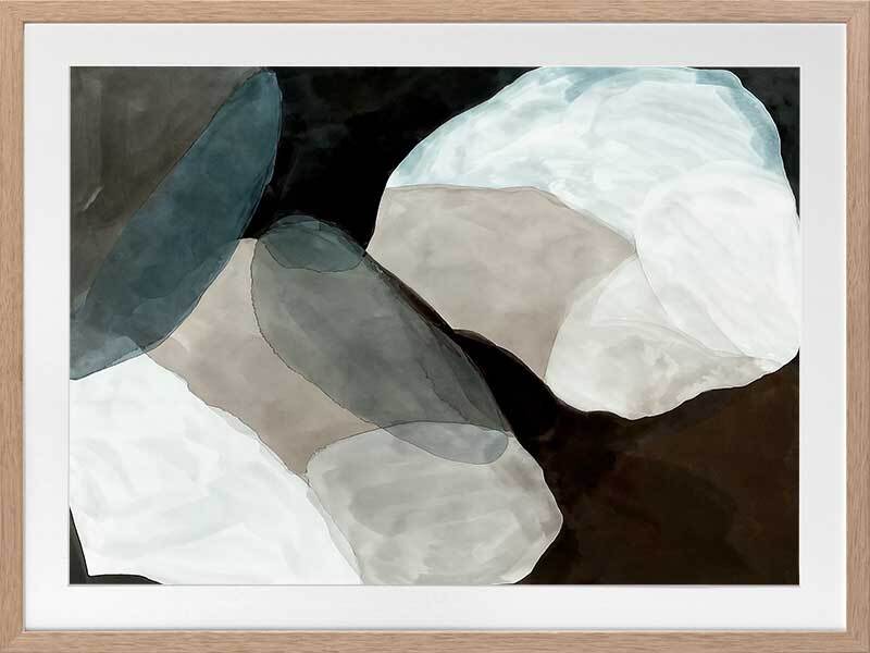 Dream Fragments I Framed Art Print